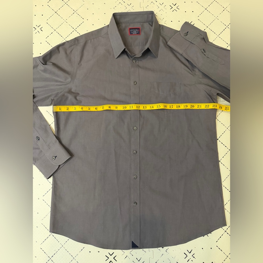 UNTiCKit Wrinkle-Free Sangiovese Shirt tall slim XL - Picture 5 of 9
